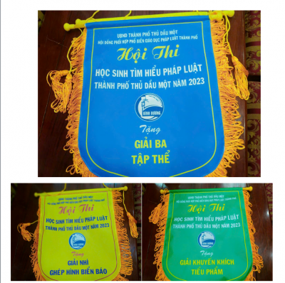 Học sinh tham gia hội thi “ Học sinh tìm hiểu pháp luật trên địa bàn thành phố Thủ Dầu Một năm 2023”