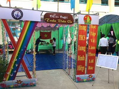 Hội trại thân thiện năm học 2015 - 2016 tại Trường THCS Phú Mỹ