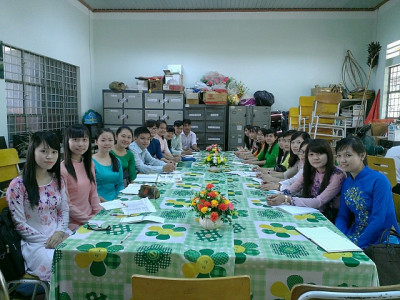 Đón đoàn Thực tập của Trường ĐH Thủ Dầu Một