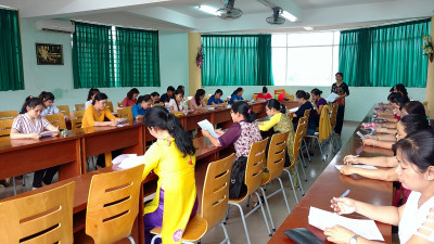 Thi lý thuyết Giáo viên Giỏi cấp Trường năm học 2018 - 2019