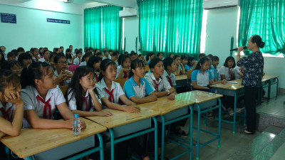Giáo dục sức khỏe sinh sản vị thành niên năm học 2018 - 2019