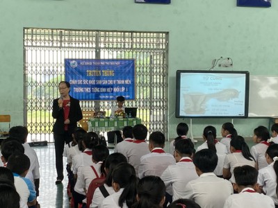Tư vấn sức khỏe sinh sản - vị thành niên cho học sinh