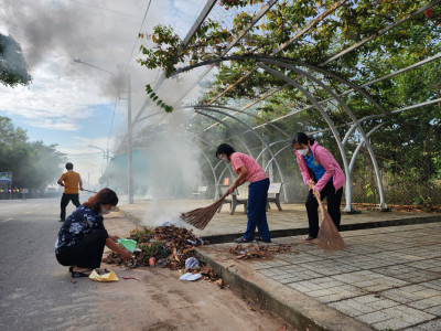 Tổng vệ sinh chuẩn bị nghỉ Tết dương lịch