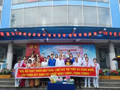 Trường THCS Tương Bình Hiệp tổ chức “Lễ phát động Tuần Lễ Hưởng Ứng Học Tập Suốt Đời năm 2025”