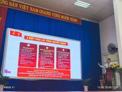Thầy Cô Trường THCS Tương Bình Hiệp Tham Gia Lớp Bồi Dưỡng, Tập Huấn Chính Trị Hè Năm 2026