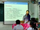 Cô Nguyễn Thị Nguyên Hà thi Giáo viên giỏi vòng Trường