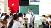 Tiết dạy thao giảng môn Vật Lý của cô Lê Thị Thùy Dung
