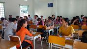 Hội giảng Truờng của thầy Lĩnh  tổ Sử - Địa và cô Hiền tổ Toán
