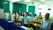 Lễ kết nạp Đảng viên mới năm học 2017- 2018