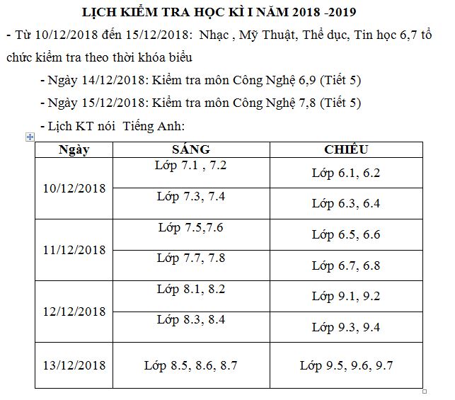 lich thi hk1