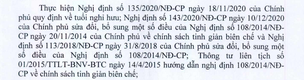 CV_953_SNV_2021 Hướng Dẫn Thực Hiện Tinh Giảm Biên Chế Theo NĐ 143
