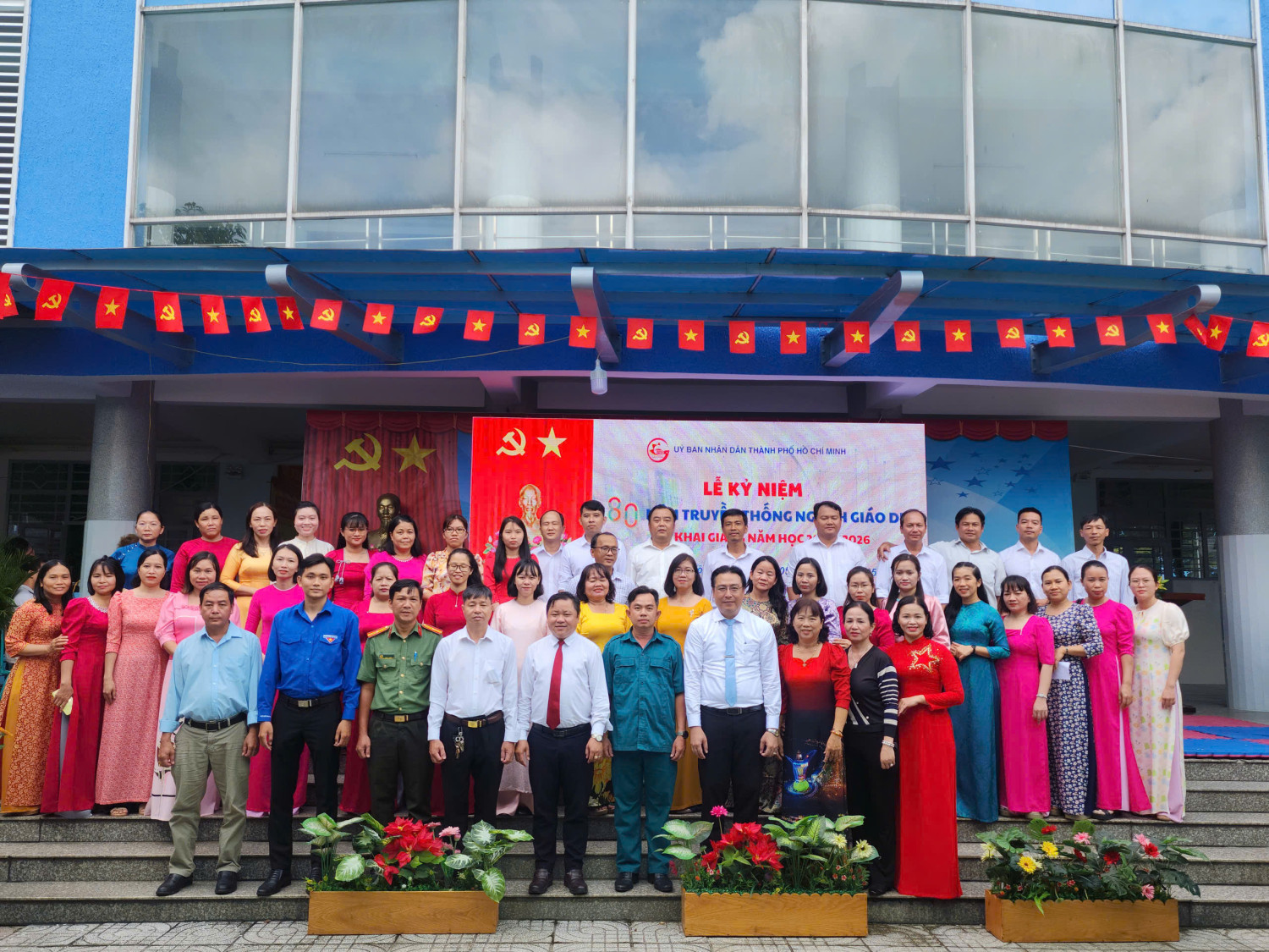 Trường THCS Tương Bình Hiệp long trọng tổ chức Lễ Khai Giảng năm học 2025-2026.
