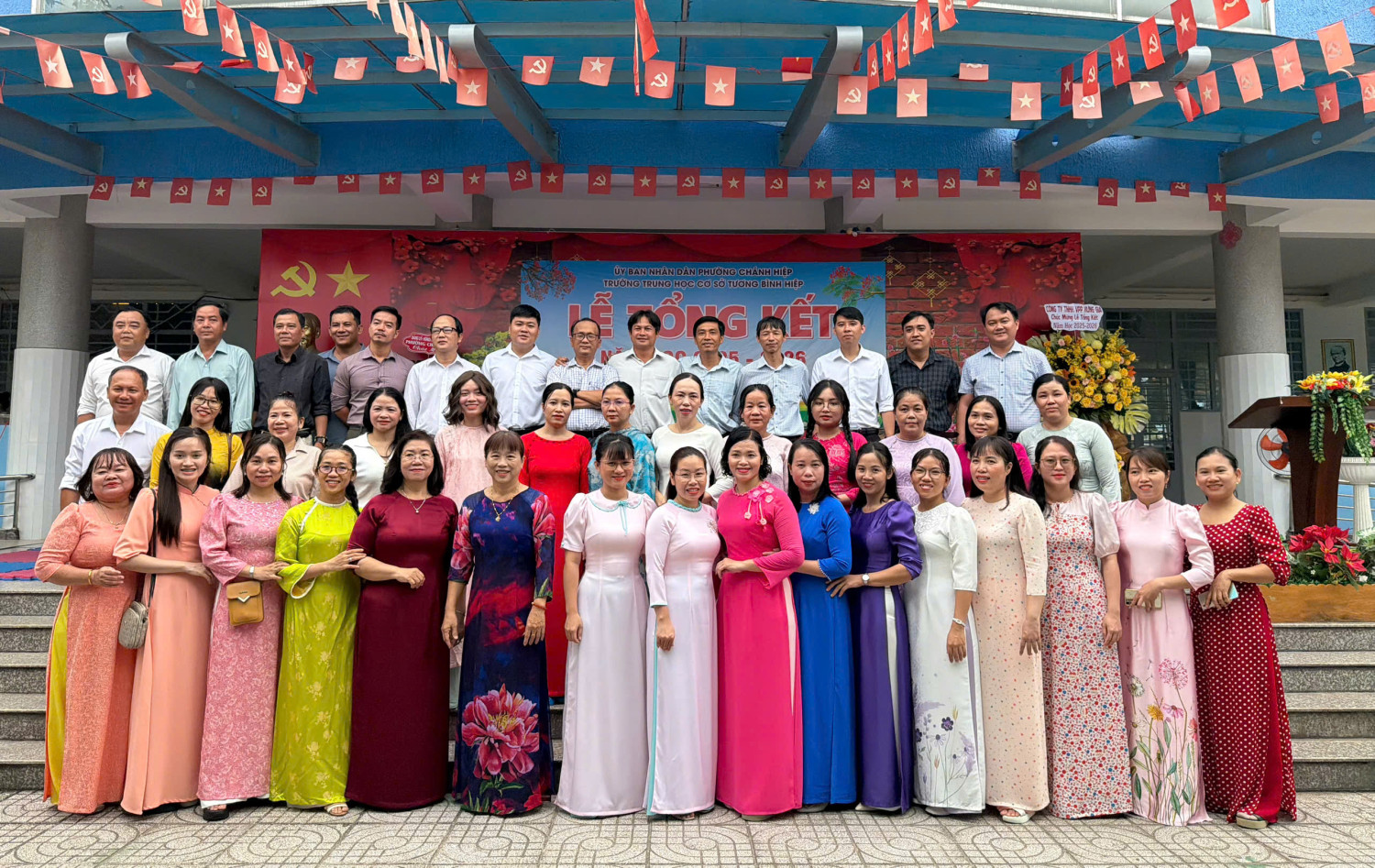 Trường THCS Tương Bình Hiệp Tổ Chức Lễ Tổng Kết Năm Học 2025 - 2026: Khép Lại Một Hành Trình Rực Rỡ