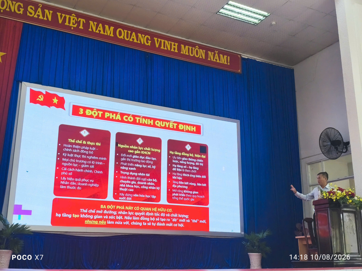 Thầy Cô Trường THCS Tương Bình Hiệp Tham Gia Lớp Bồi Dưỡng, Tập Huấn Chính Trị Hè Năm 2026