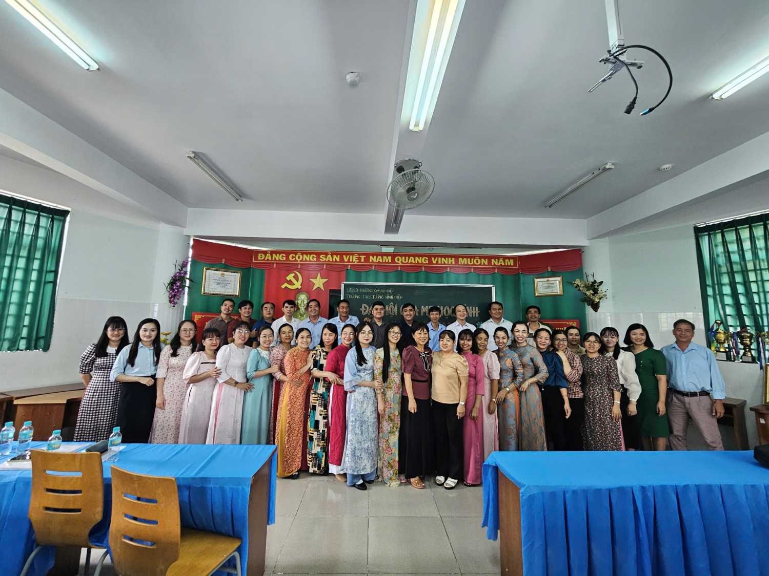 Trường THCS Bình Hiệp Tổ Chức Thành Công Đại Hội Phụ Huynh Học Sinh Toàn Trường Năm Học 2026 – 2027